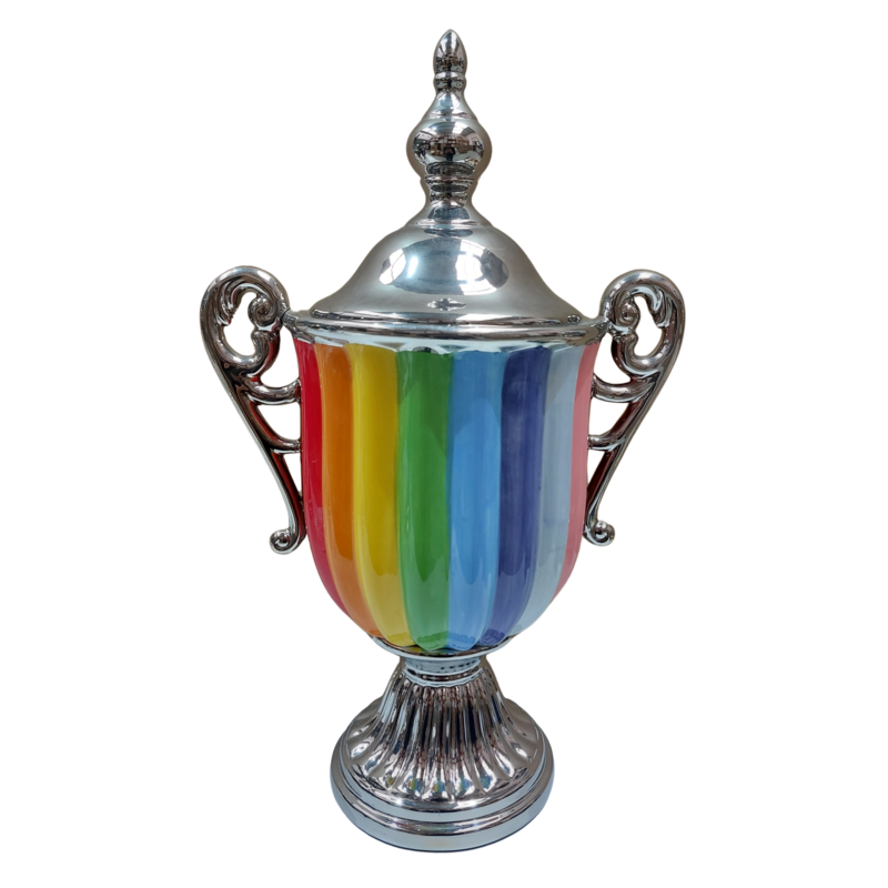 Tibor/Trofeo Porcelana Agayu 54 x 31 cm  (9 Colores) 22 in